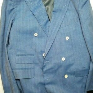 Sartoria Milanese Double Breasted New Wool Silk